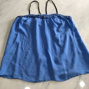 Urban outfitters pins & needles blue tank small